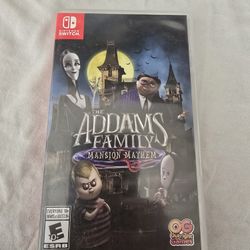 Adam's Family Mansion Mayhem Nintendo Switch 