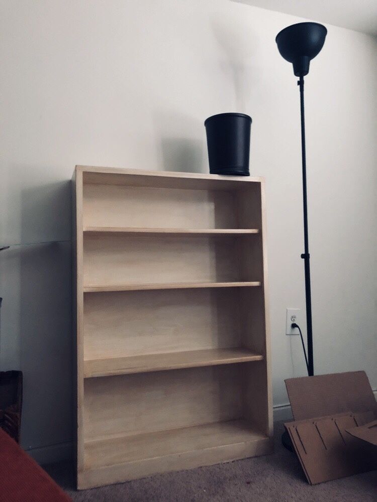 Solid redone book shelf!