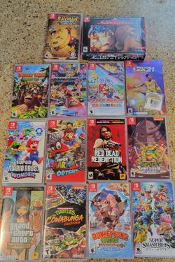 Nintendo switch games