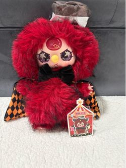 Baby Three The Show Begins 400% Series Plush Red/Bat "Crimson Thorn Shadow"