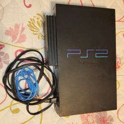 Sony Playstation PS2 SYSTE.M  Console & Cords