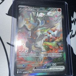 Reshiram EX # 166 Pokemon TCG White Flare SIR 