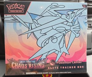 Pokemon Chaos Rising Pokemon Center Etb, Read Description