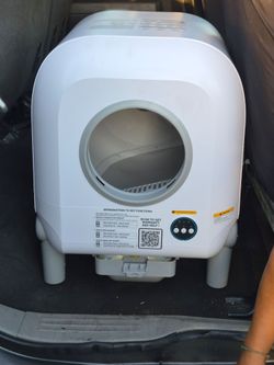 Automatic Self-Cleaning Cat Litter Box