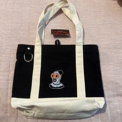 Spirit Halloween Terrifer/art the clown mini tote bag  Sold out everywhere  New with tag