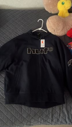 DISNEY X HUF MICKEY WORLDWIDE TOUR VARSITY JACKET