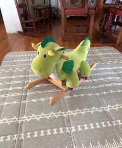 Kids wooden rocking Dinosaur 🦖