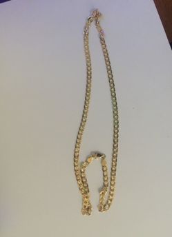 14k gold 24 inch 9.6 gm 500