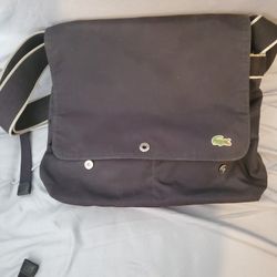 Lacoste Messenger Bag - Black
