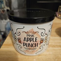 Pink Apple Punch Candle 