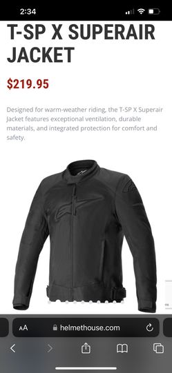 Alpine stars motorcycle jacket