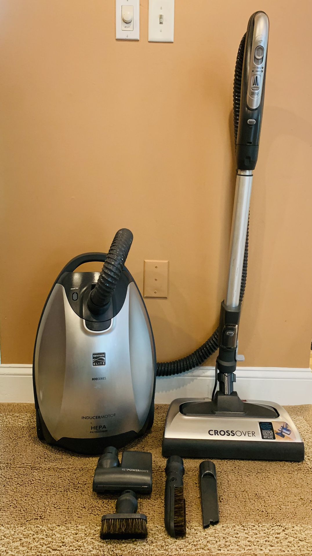 Kenmore crossover 800 series canister vacuum cleaner