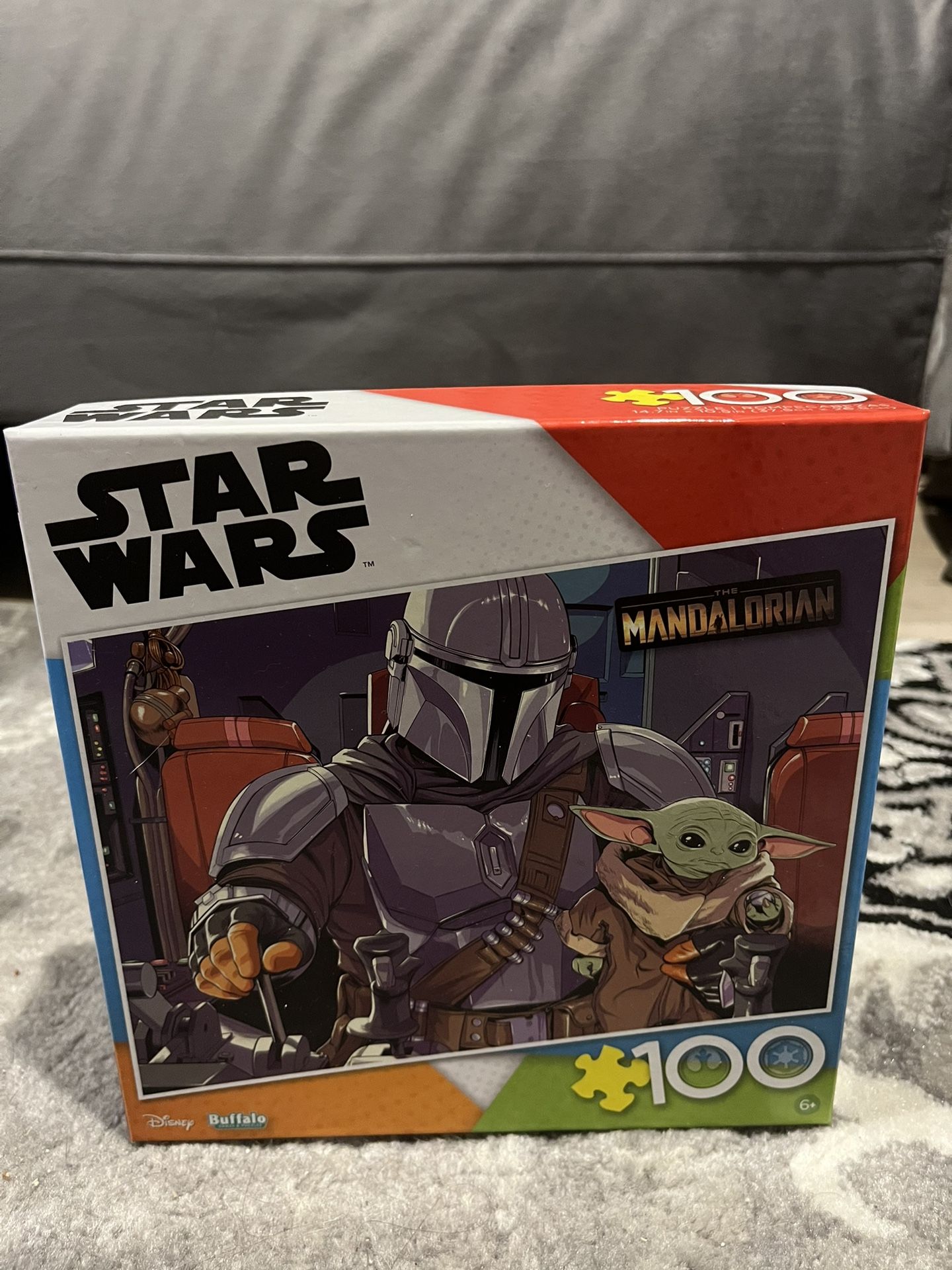 New And Sealed Star Wars Mandalorian 100 Piece Puzzle