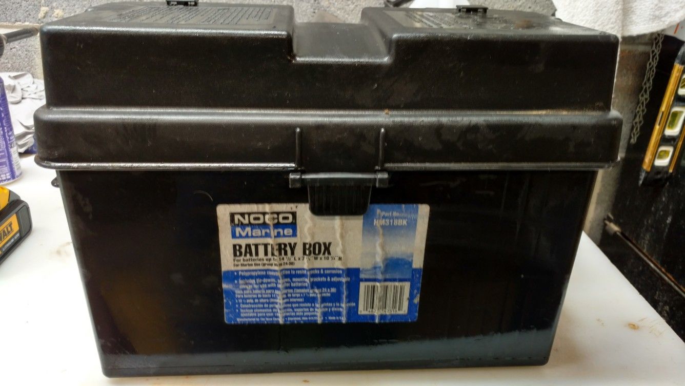 Boat battery box New