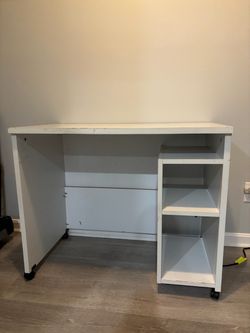White desk