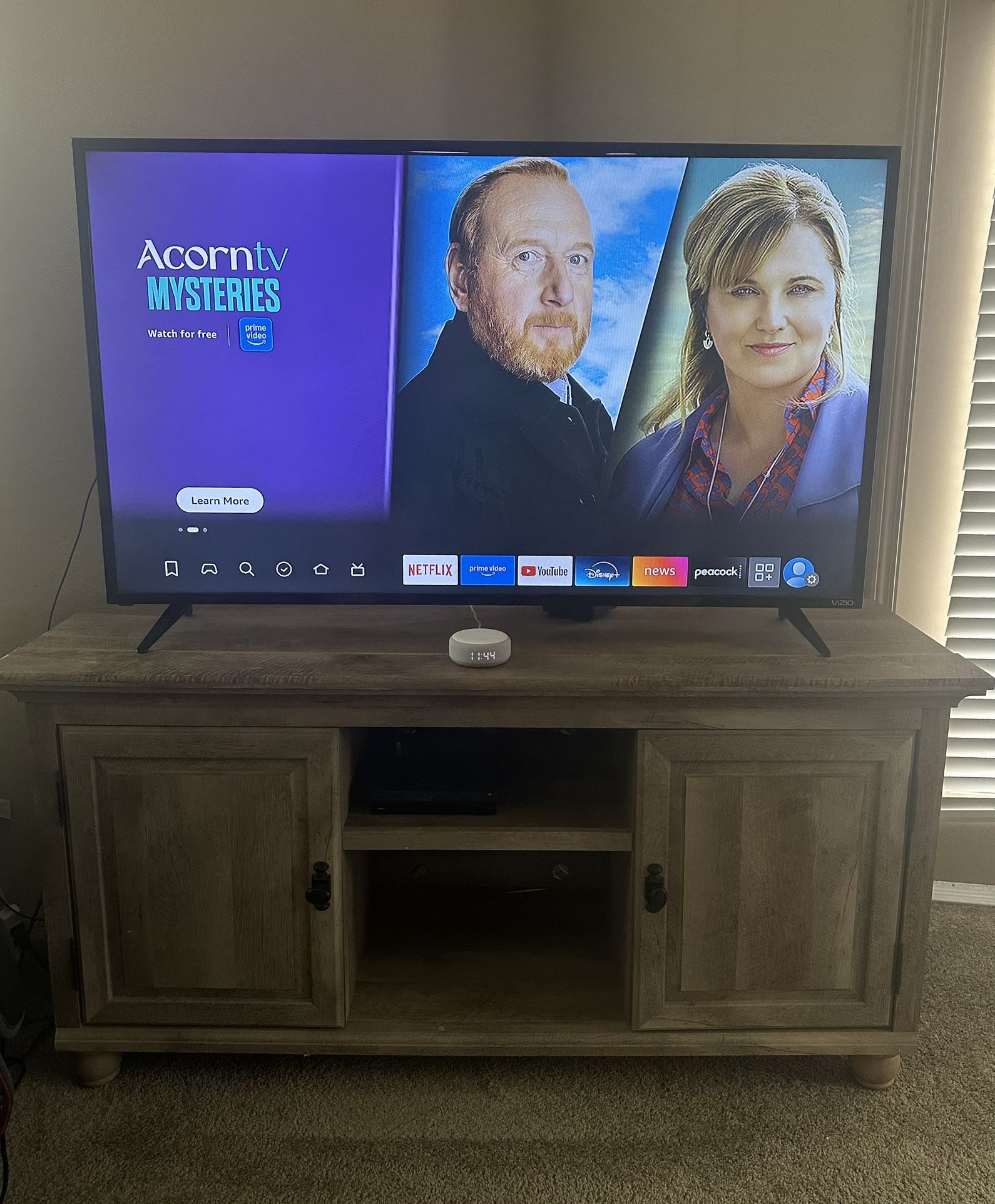 55” Sony Vizio TV with Entertainment center