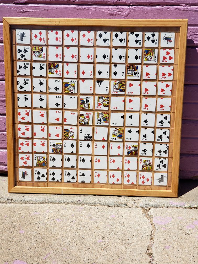 Vintage One Eyed Jacks Game Board