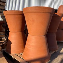Extra Large Pots For Trees 23”Wx20” $65 Each (terracotta Planters )