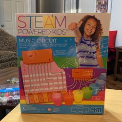 Steam powered kids music circuit