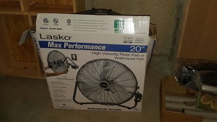 Lasko Max Performance 20 High Velocity Fan for Sale in Cherry Valley, IL -  OfferUp