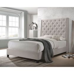 Queen Bed Frame + Headboard And Footboard 