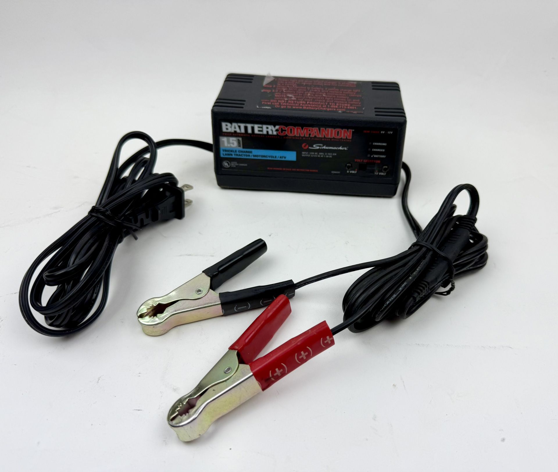 Schumacher Battery Companion Battery Charger SEM-1562A 1.5 AMP