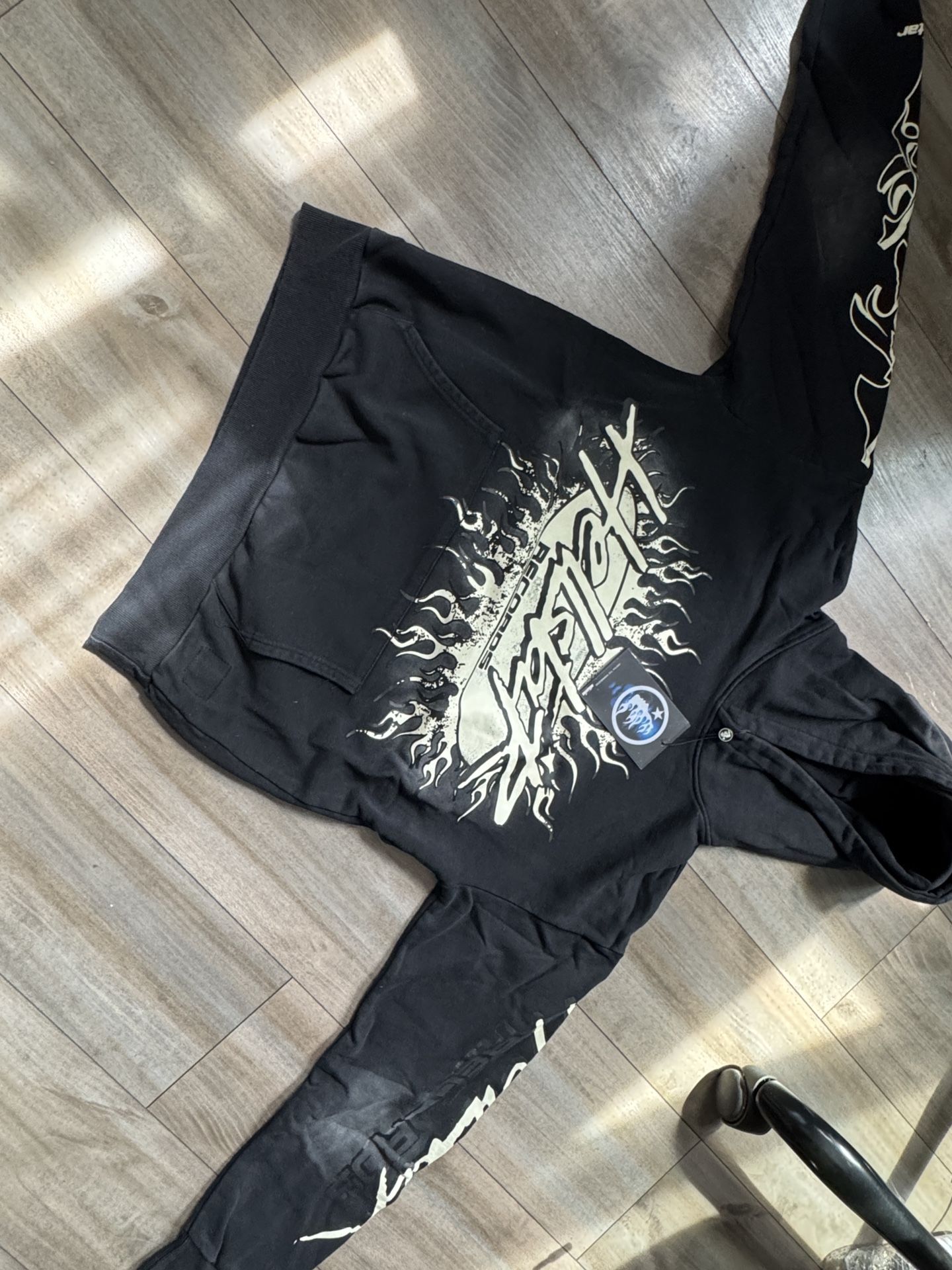 Black And White Hellstar Hoodie