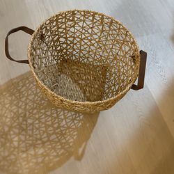 Bamboo Laundry Basket 