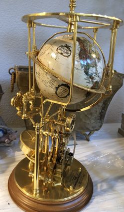 Rare franklin Mint Smithsonian Cosmochronotrope clock for Rare franklin Mint Smithsonian Cosmochronotrope clock for
