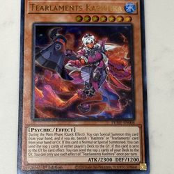 Yugioh! Tearlaments Kashtira NM 1st Edition Ultra Rare Photon Hypernova for  Sale in Bonita, CA - OfferUp