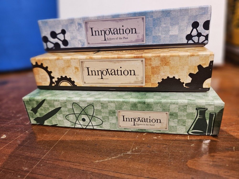 Innovation Card Game + Expansion + Echos Of The Past