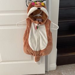 12 MONTH Halloween Fox Costume