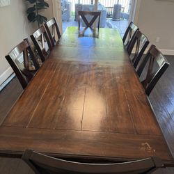 Dining Table With 8 Chairs 