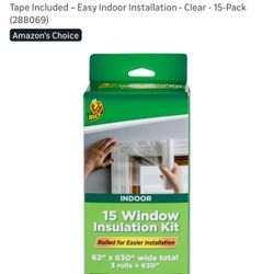 Duck Winter Window Insulation Kit *NEW*