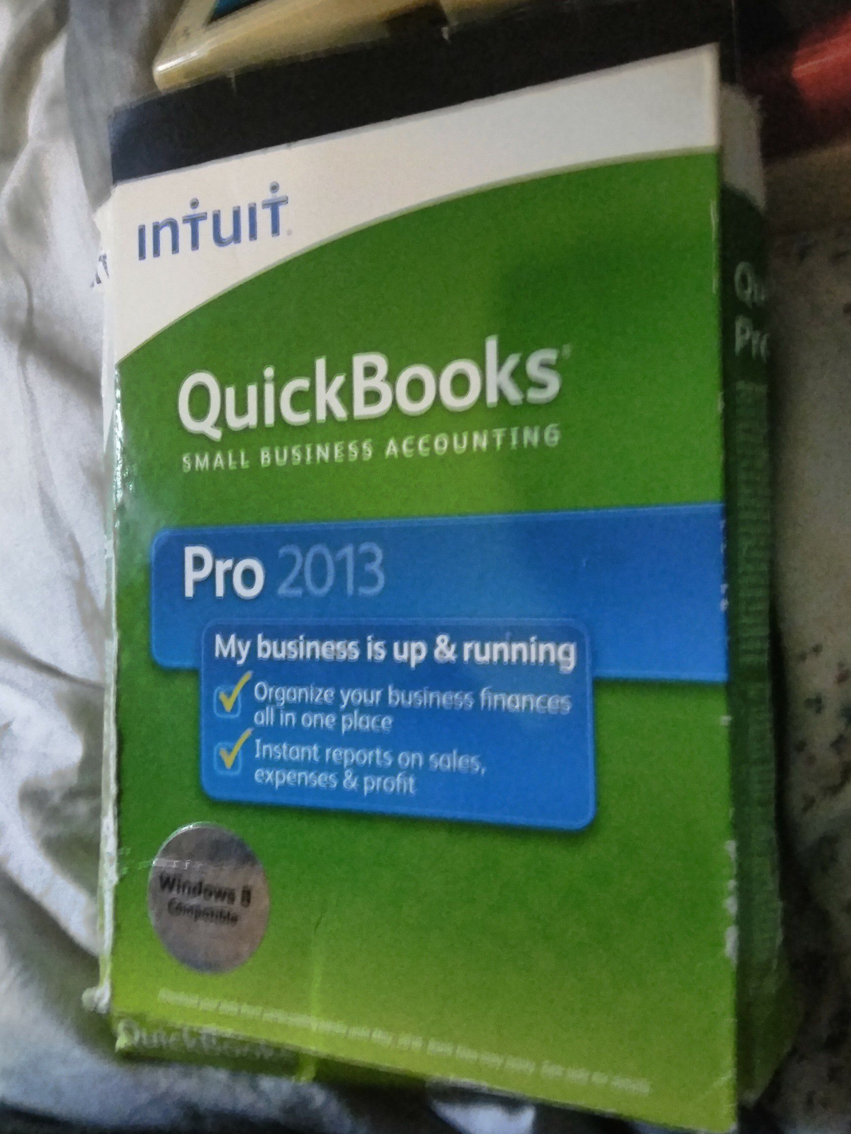 Quick books pro 2013