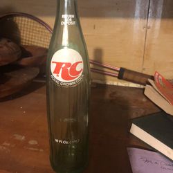 Vintage RC soda bottle