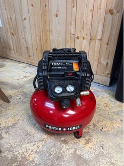6 gallon porter cable  air compressor
