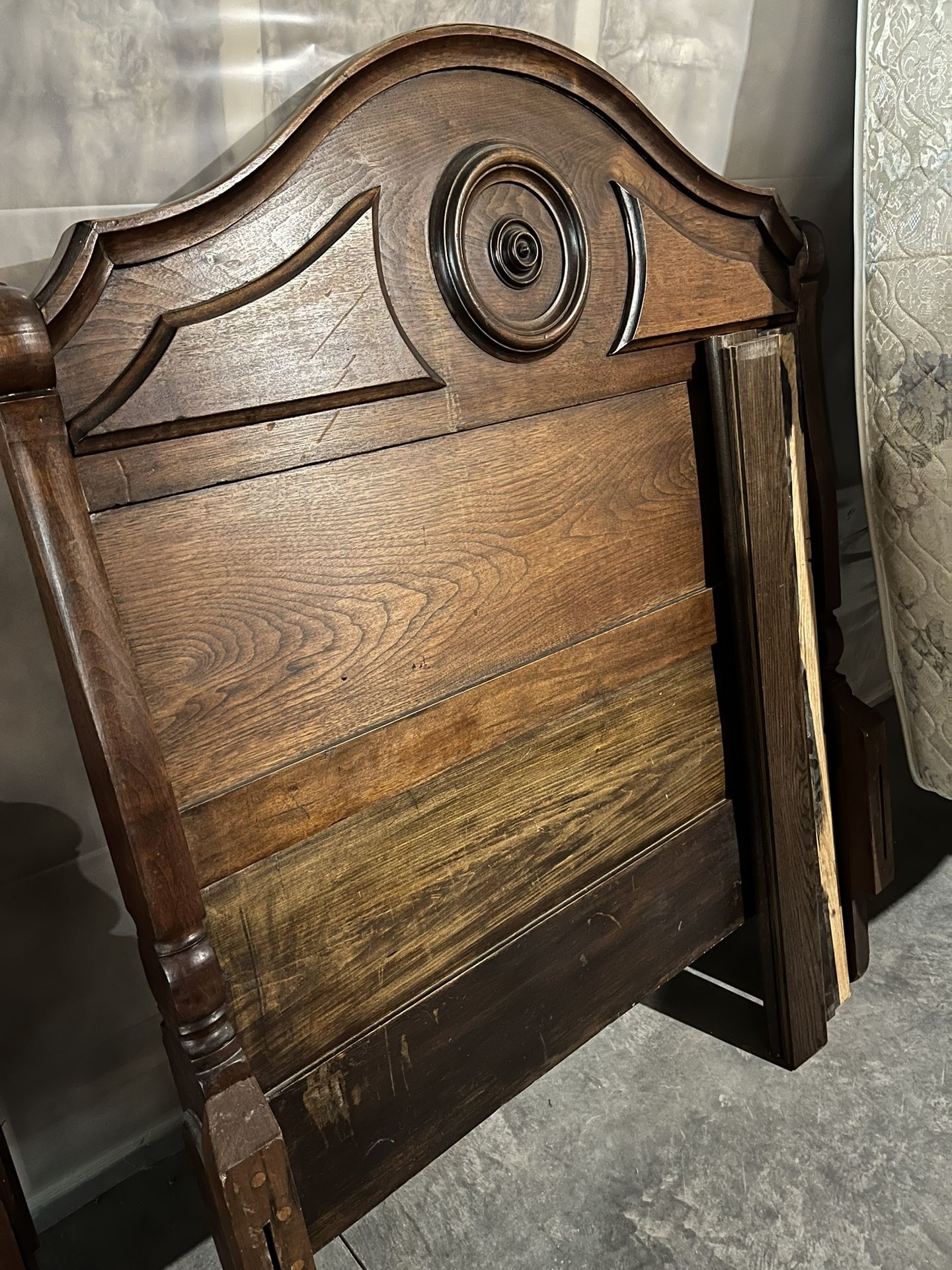 Antique Single Bed Frame