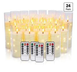 24 piece flameless candles