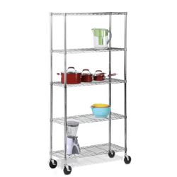 Duncanville Shelving Unit With Wheels New In Box Storage Shelving With Wheels 