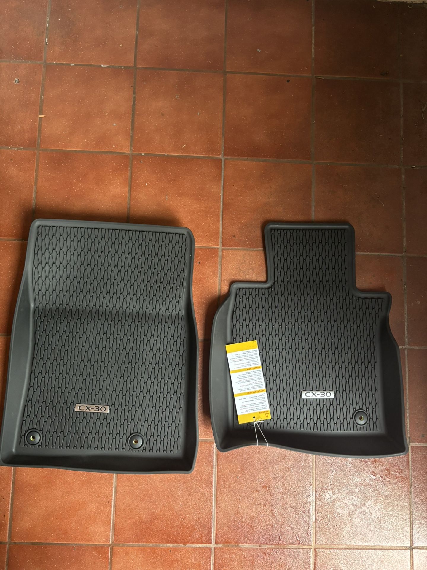Mazda CX30 2019-2025 All Weather Floor Mats OEM