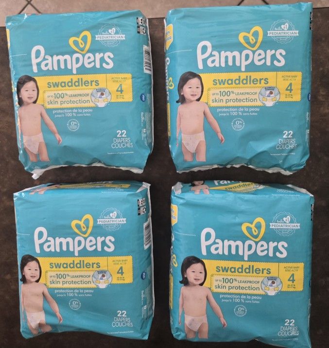 Pampers size 4