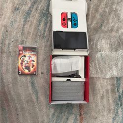 Nintendo Switch OLED Excellent Condition With Game