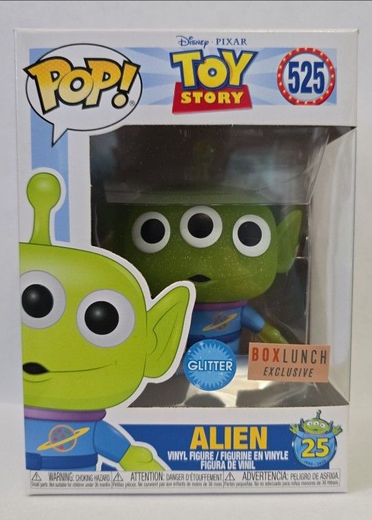 Funko Pop Disney Pixar Toy Story Alien Exclusive