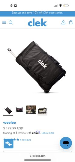 Weelee travel bag cheap
