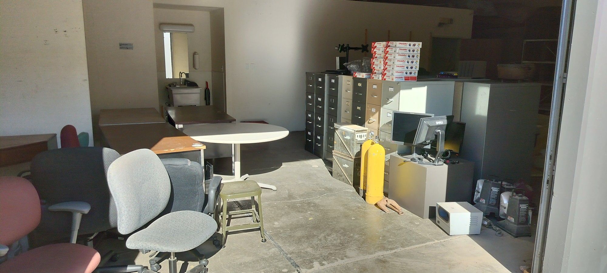 Steel File Cabinets, Desks, Office Closeout
