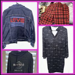 Jacket, Sweaters, Dresses, Pants 
