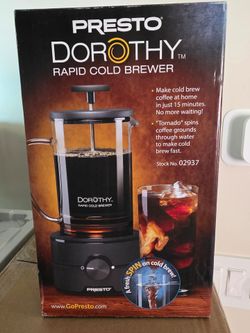 Pesto Dorthy Rapid Cold Brewer Coffee Maker