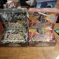 Yugiogh Sealed Booster Boxes (4)