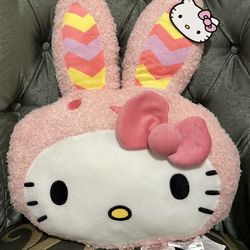 Hello Kitty Easter Pillow